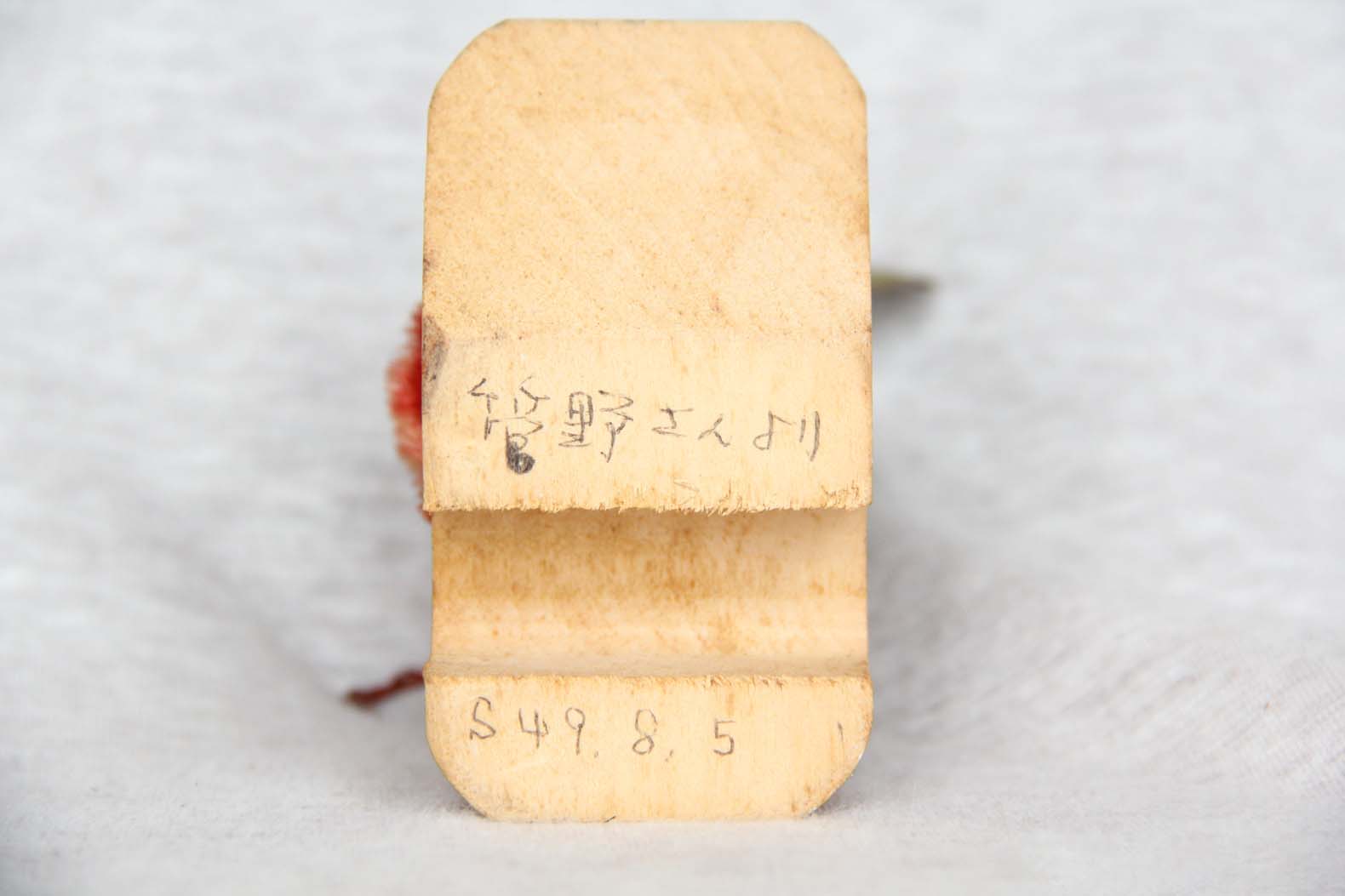 飯坂温泉のこけし裏側