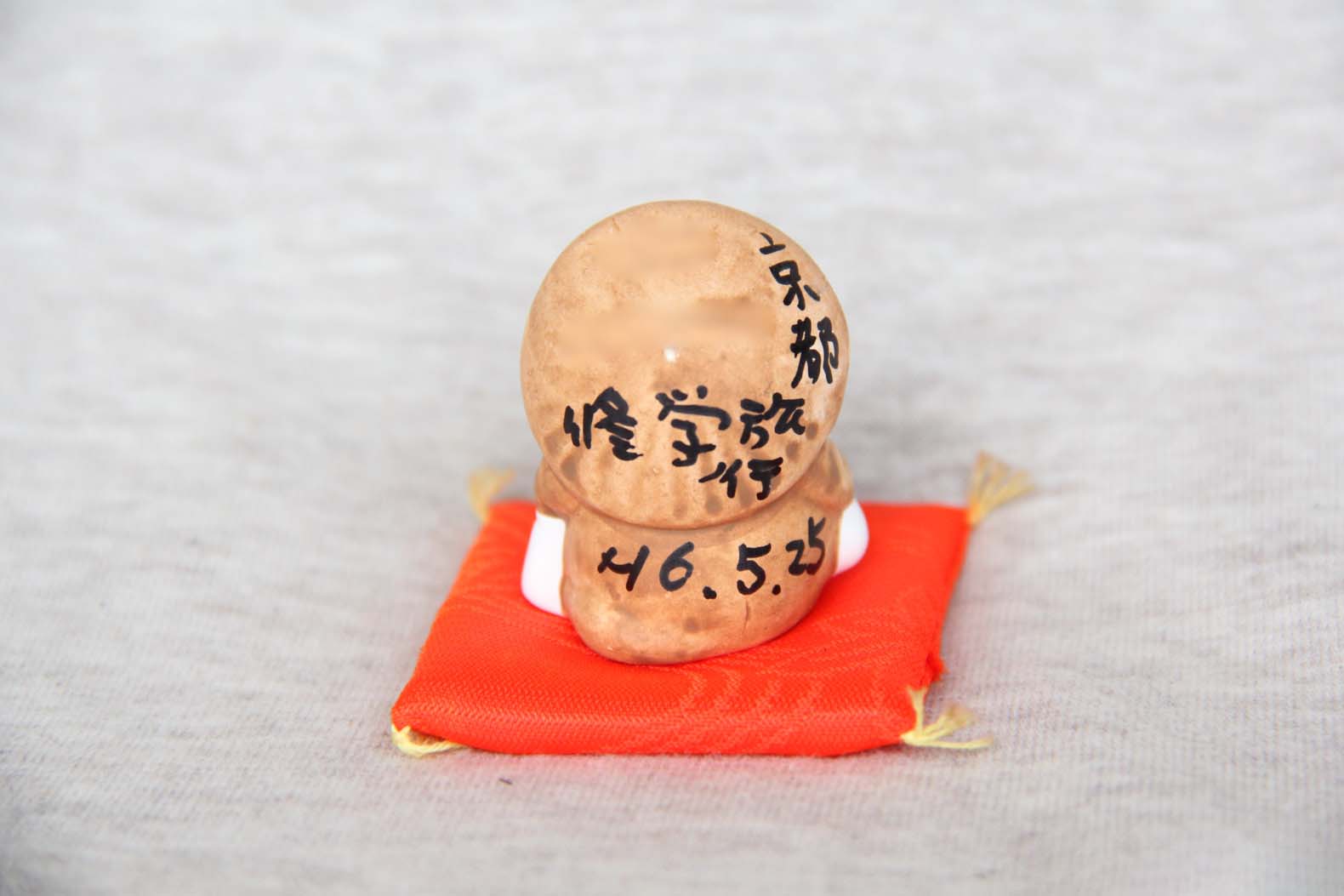 後ろ変え見ると、色違いのドラえもんに見えなくもない。