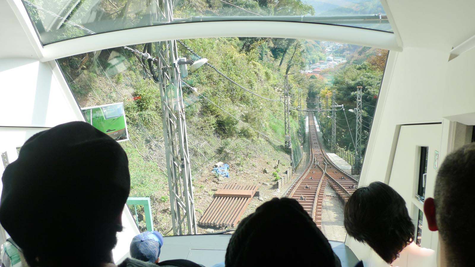 大山ケーブルーカー大山寺分岐点