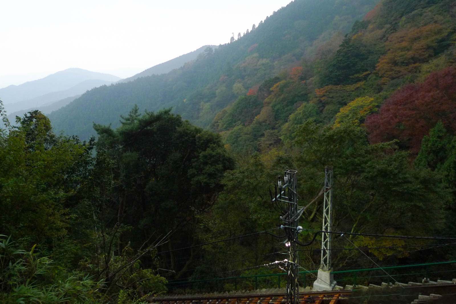 夕方の大山
