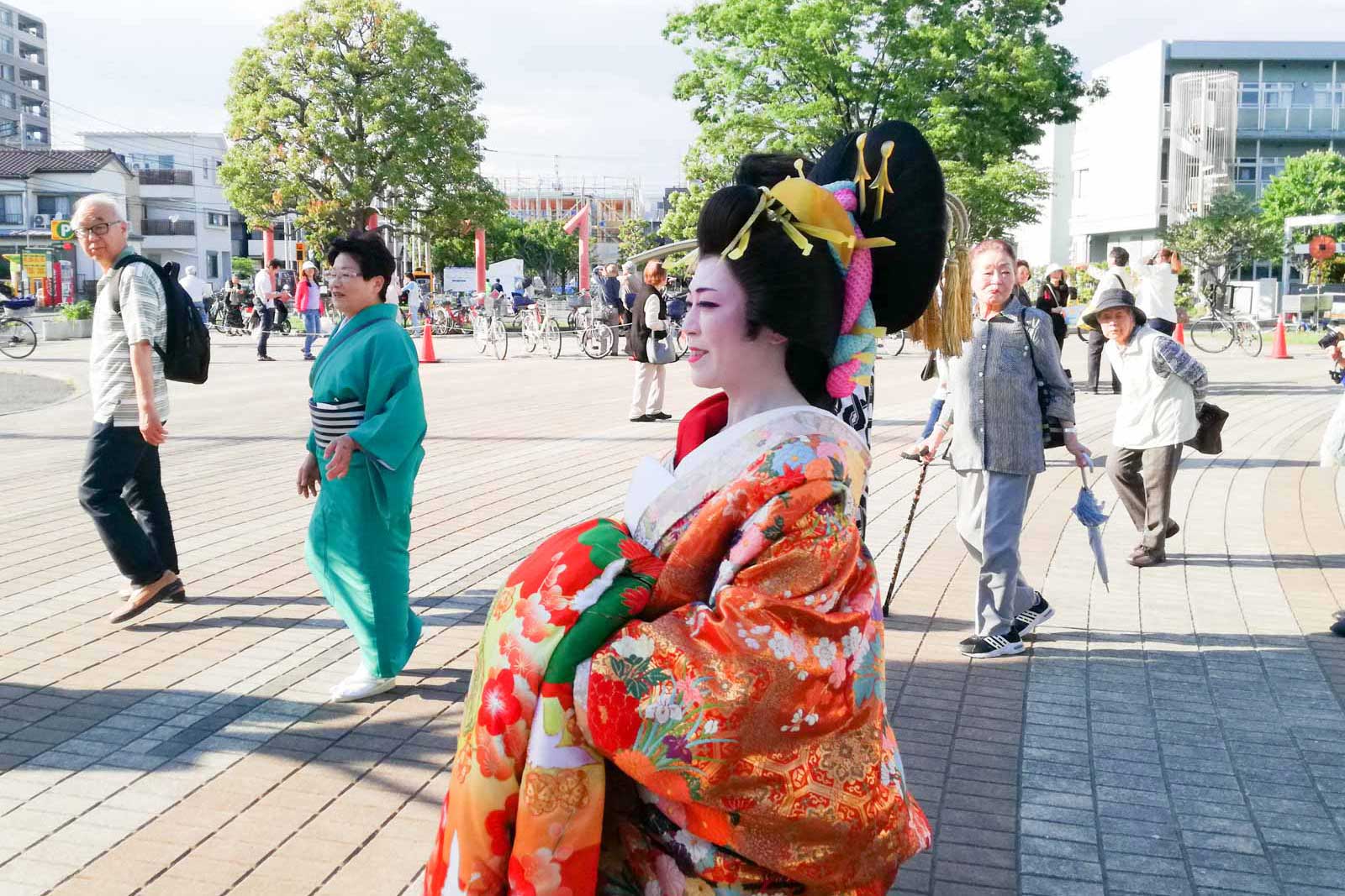 綺麗な着物