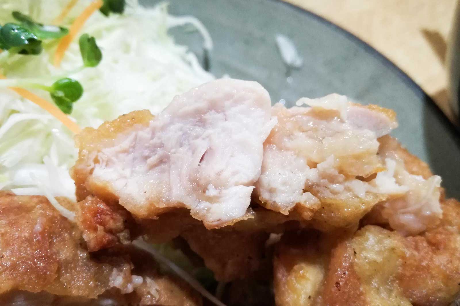 唐揚げの肉汁