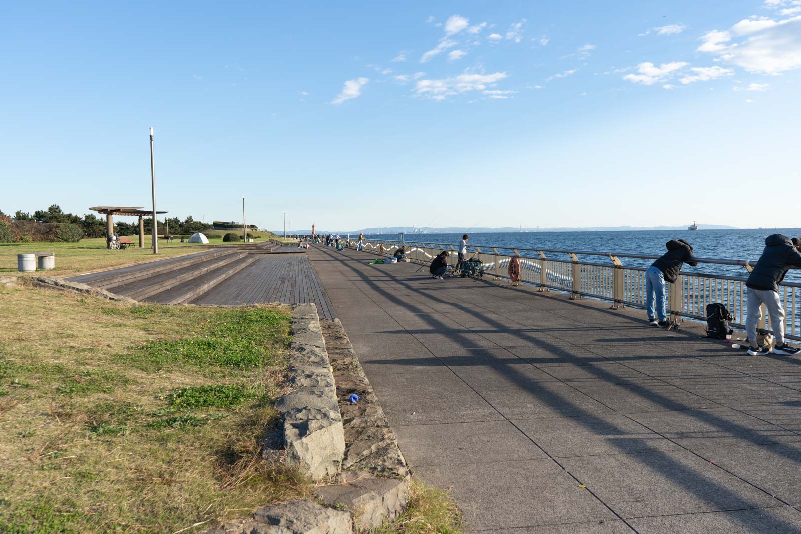 長細い公園