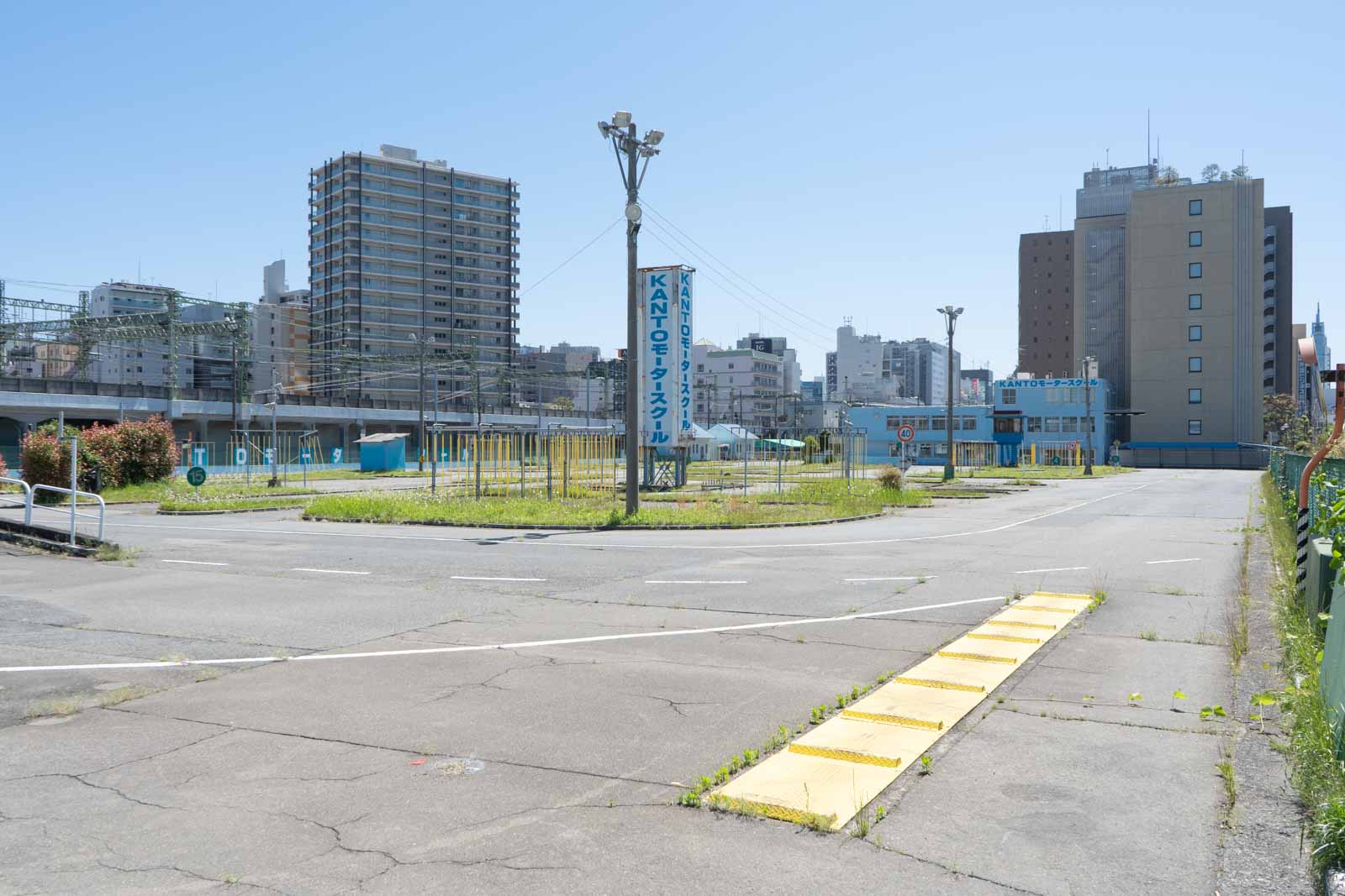 コース端から見た風景