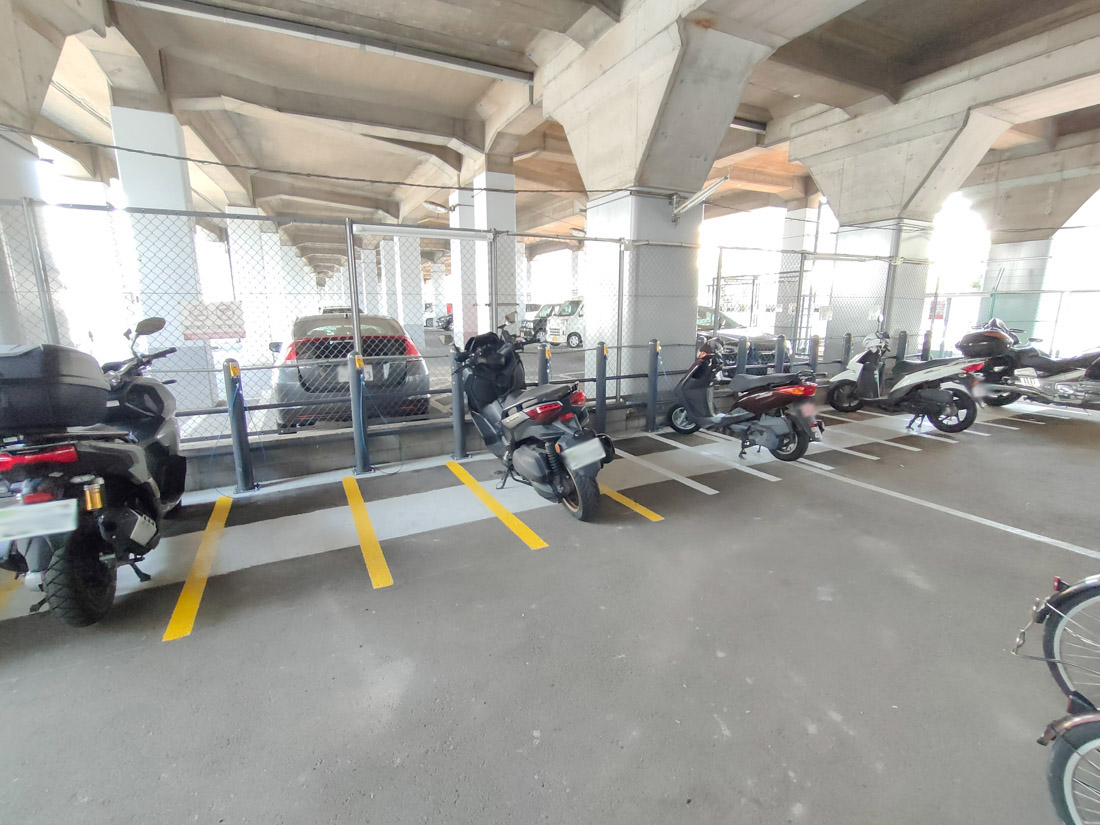 駐輪場の1台あたりの幅